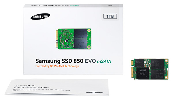 Samsung SSD 850 EVO mSATA 1TB