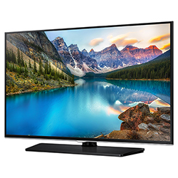 Samsung 48" 670 Series Slim Direct-Lit LED Hospitality TV Right Angle View
