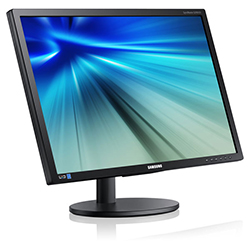 Samsung S19B420BW - 19" 420 Series Business LED Monitor Left 45° View